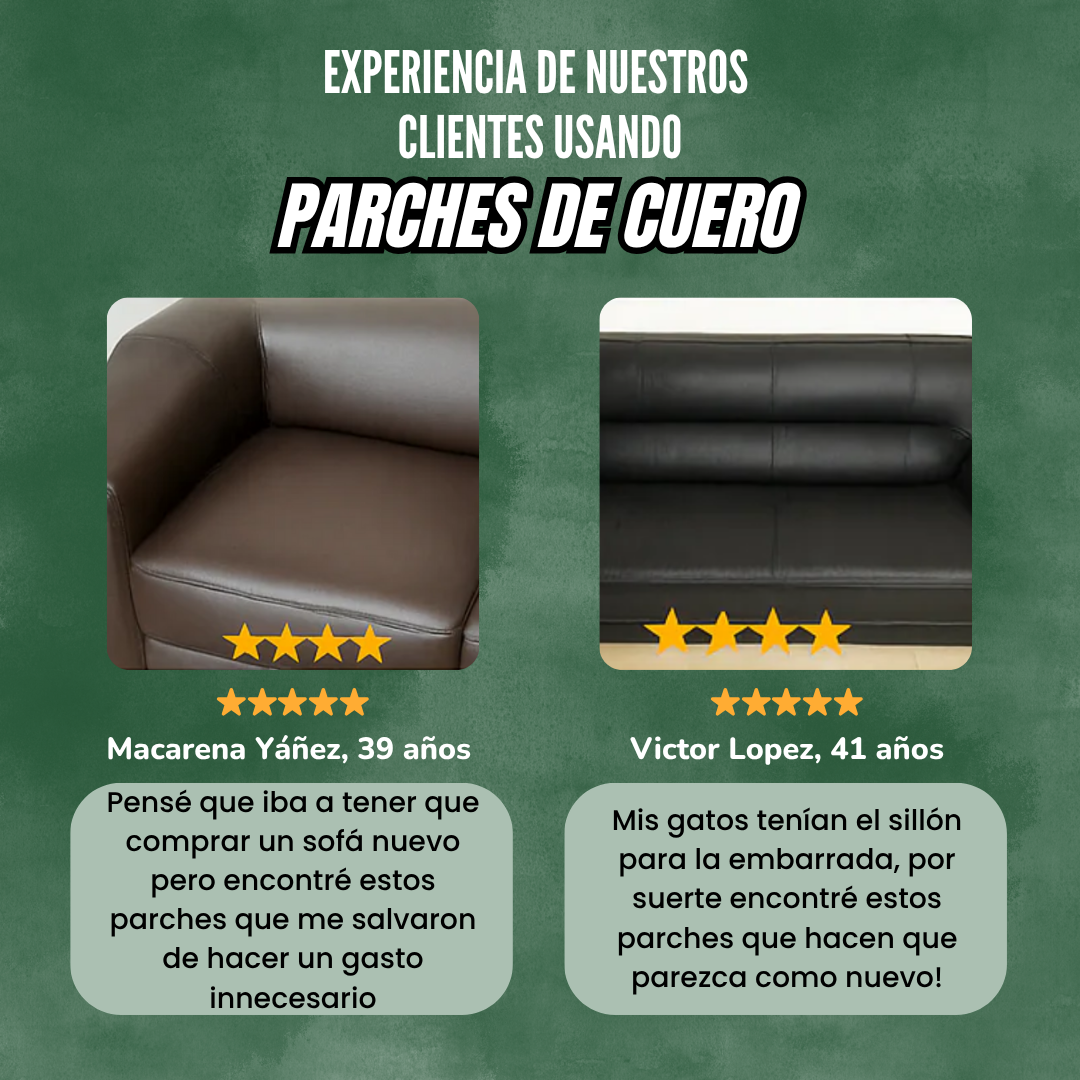 ¡OFERTA! ROLLO DE CUERO ADHESIVO 50% OFF