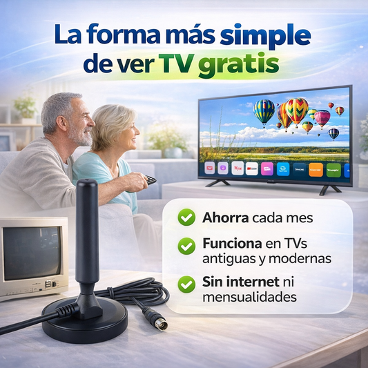 ¡OFERTA! ANTENA TV DIGITAL HD | 40% OFF