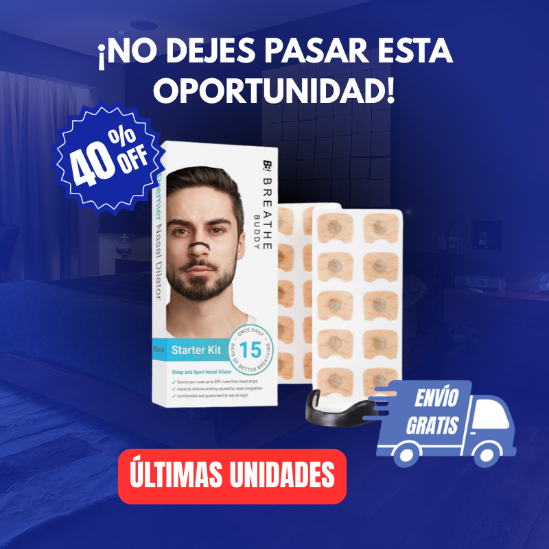 ¡OFERTA 40% OFF! RESPIRA BIEN