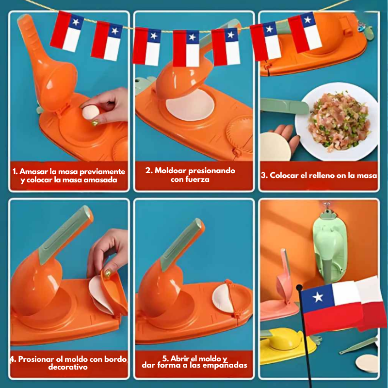 ¡OFERTA 2x1! Maquina Empanadas