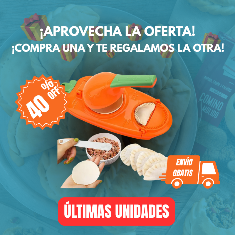 ¡OFERTA 2x1! Maquina Empanadas