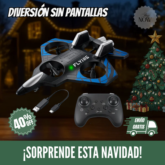 ¡OFERTA! Dron Avión de Guerra | 40% OFF