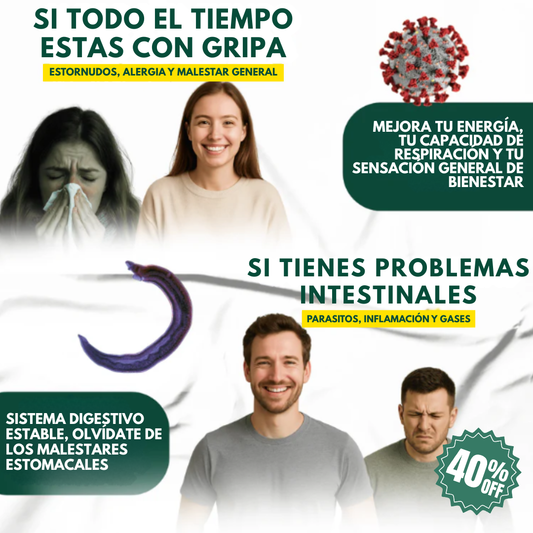 ¡OFERTA! ACEITE DE ORÉGANO + SEMILLA NEGRA 40% OFF