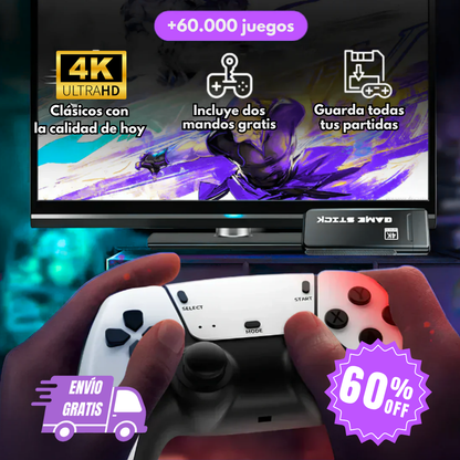 ¡OFERTA 60% OFF! CONSOLA RETRO 👾