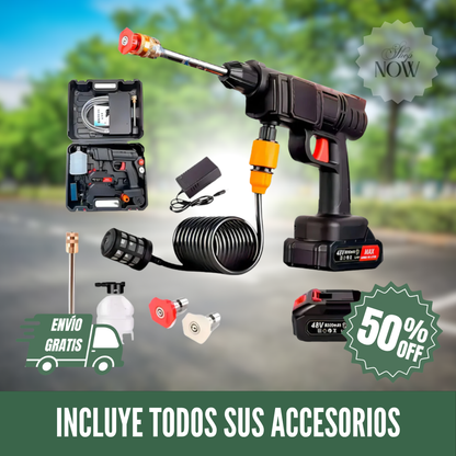 ¡OFERTA 50% OFF! HIDROLAVADORA PORTÁTIL 💦