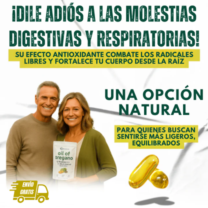 ¡OFERTA! ACEITE DE ORÉGANO + SEMILLA NEGRA 40% OFF