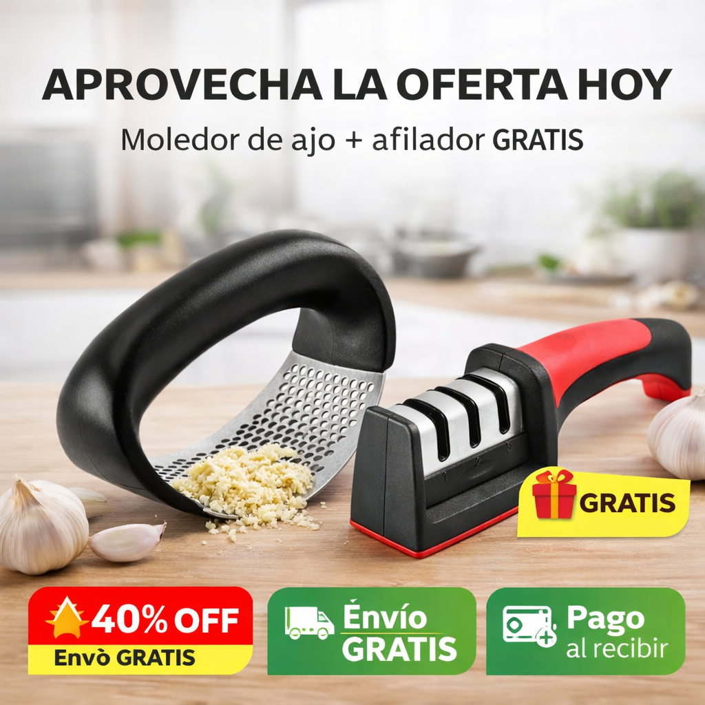 ¡OFERTA! Triturador + Regalo | 40% OFF