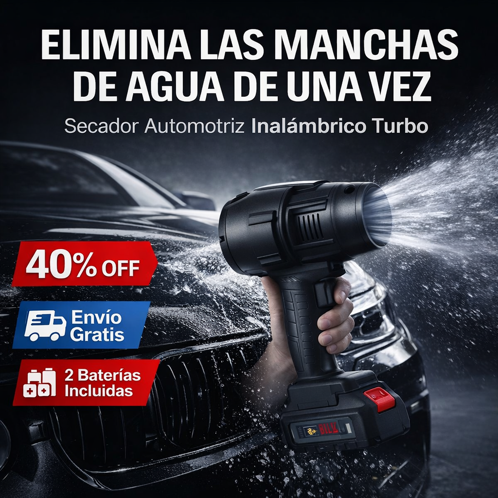 ¡OFERTA! Secador Turbo | 40% OFF