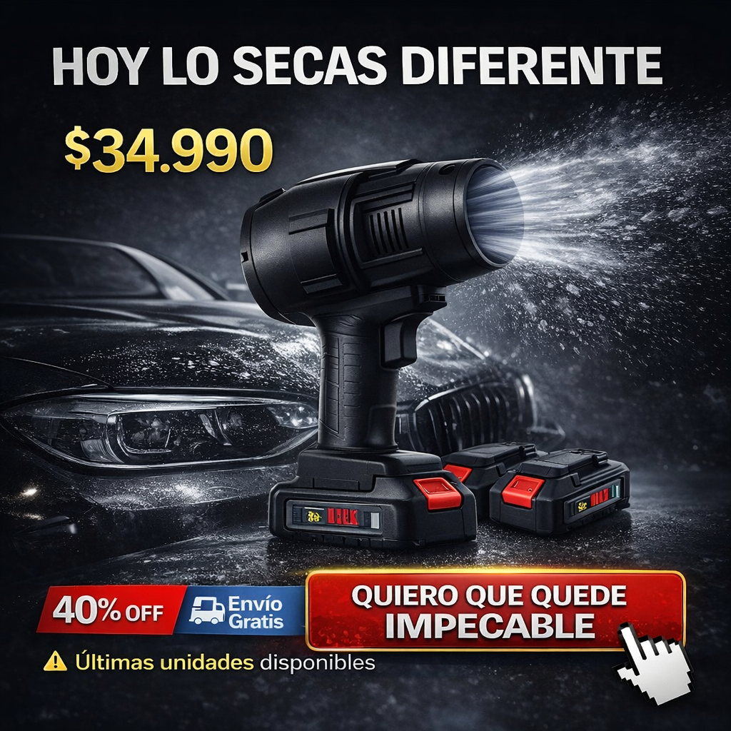 ¡OFERTA! Secador Turbo | 40% OFF