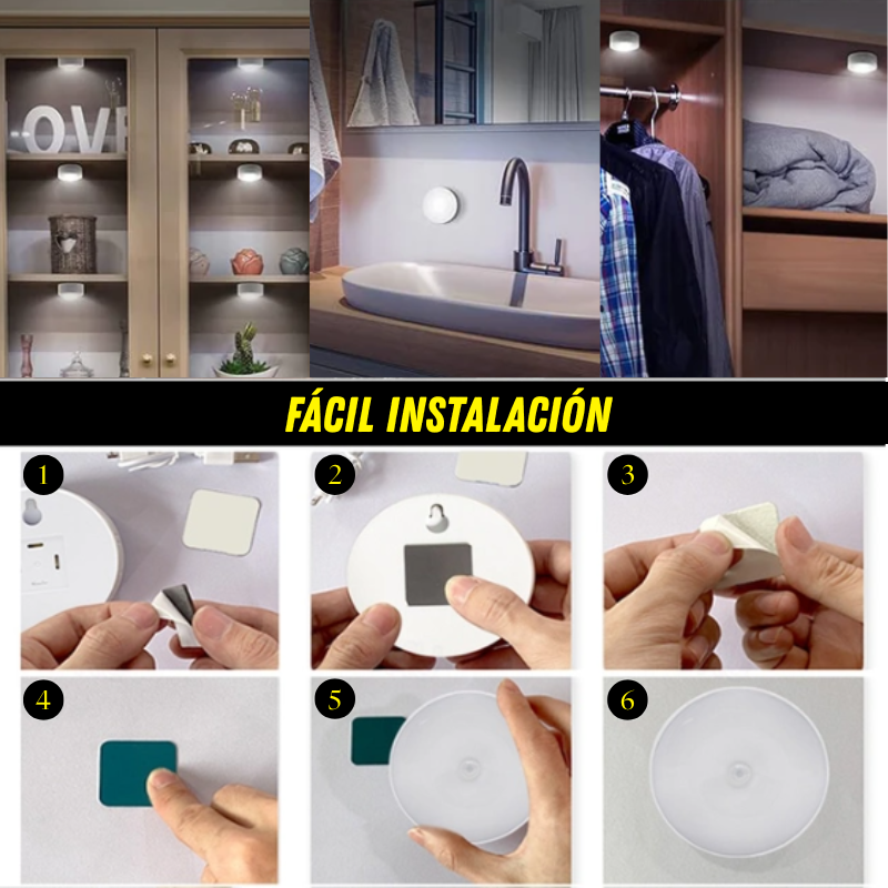 PACK 3 LUCES LED - AHORRO CUENTA DE LUZ