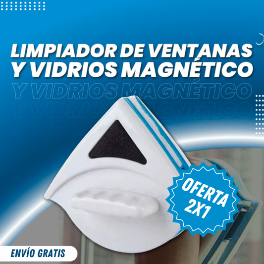 ¡OFERTA 2x1! Limpia Vidrios Magnéticos 💦🧲