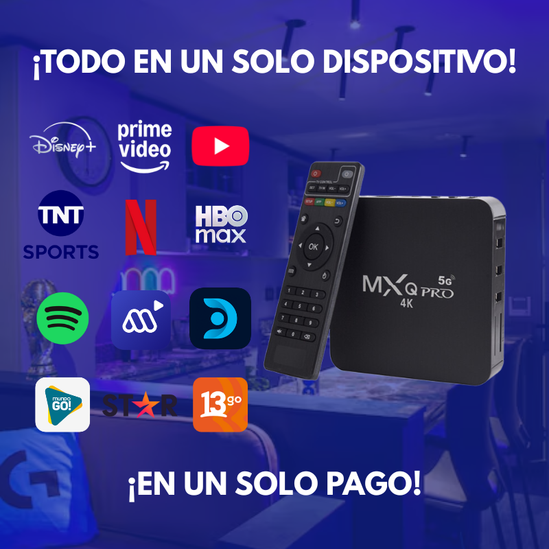 ¡OFERTA! TV BOX 40% OFF | PAGO ÚNICO