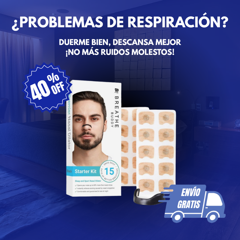 ¡OFERTA 40% OFF! RESPIRA BIEN