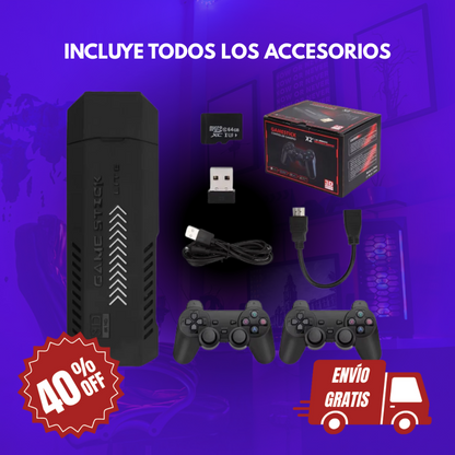 ¡OFERTA 40% OFF! CONSOLA RETRO 👾