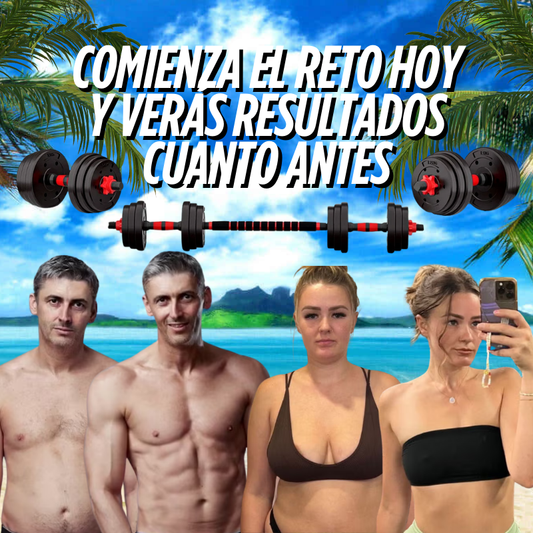 ¡OFERTA VERANO! Set Mancuernas 20kg