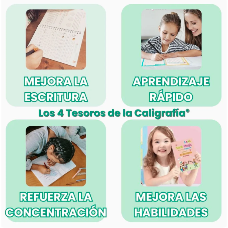 ¡OFERTA 40% OFF! Kit de Caligrafía