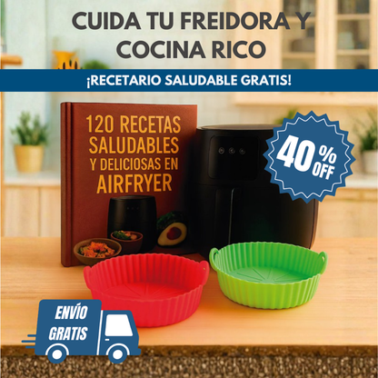 ¡OFERTA 40% OFF! Bandejas + Recetario Digital 🌮